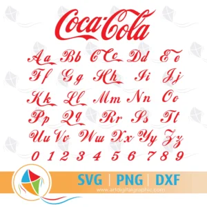 Coca Cola Font SVG