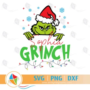 Grinch Christmas SVG