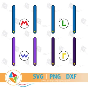 Super Mario Costume SVG