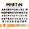 Martin Font SVG