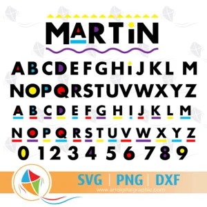 Martin Font SVG