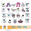 Monster Face SVG