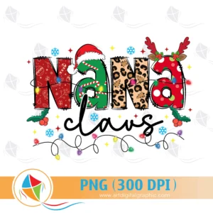 Nana Claus Christmas PNG