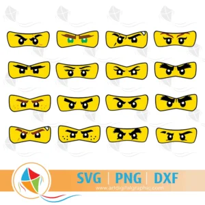Ninja Face SVG