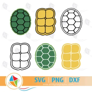 Ninja Turtle Costume SVG