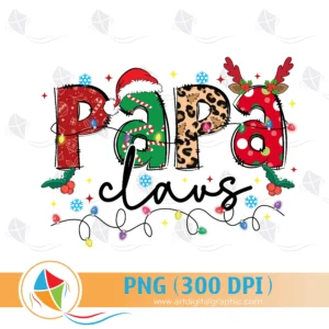 Papa Claus Christmas PNG