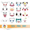Pokemon Face SVG