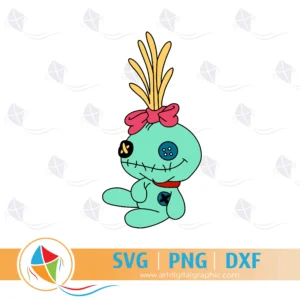 Scrump Stitch Free SVG