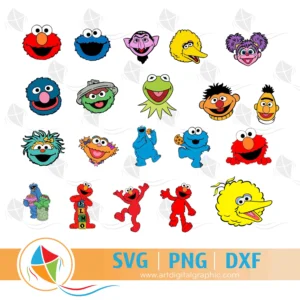 Sesame Street SVG