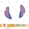 Stitch Ear Free SVG