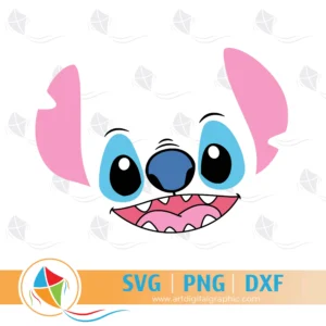 Stitch Face Free SVG