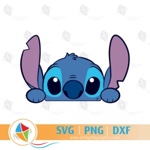 Stitch Head Free SVG