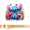 Stitch Flowers PNG