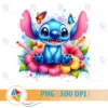 Stitch Flowers PNG