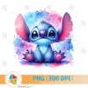 Stitch Watercolor PNG