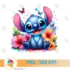 Stitch Flowers PNG