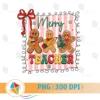 Teacher Christmas PNG