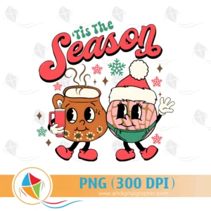 Tis the Season Christmas PNG