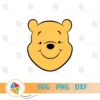 Winnie the Pooh Face Free SVG